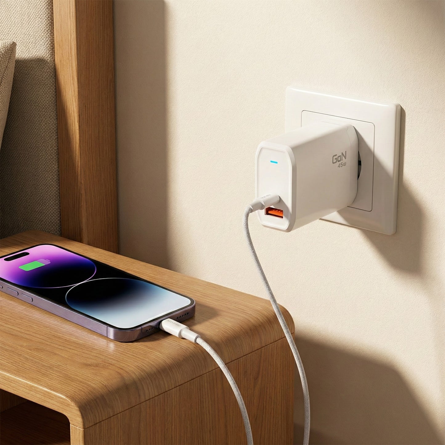 Yüksek Hızlı Şarj Aleti - GaN Tech PD4.0 QC3.0