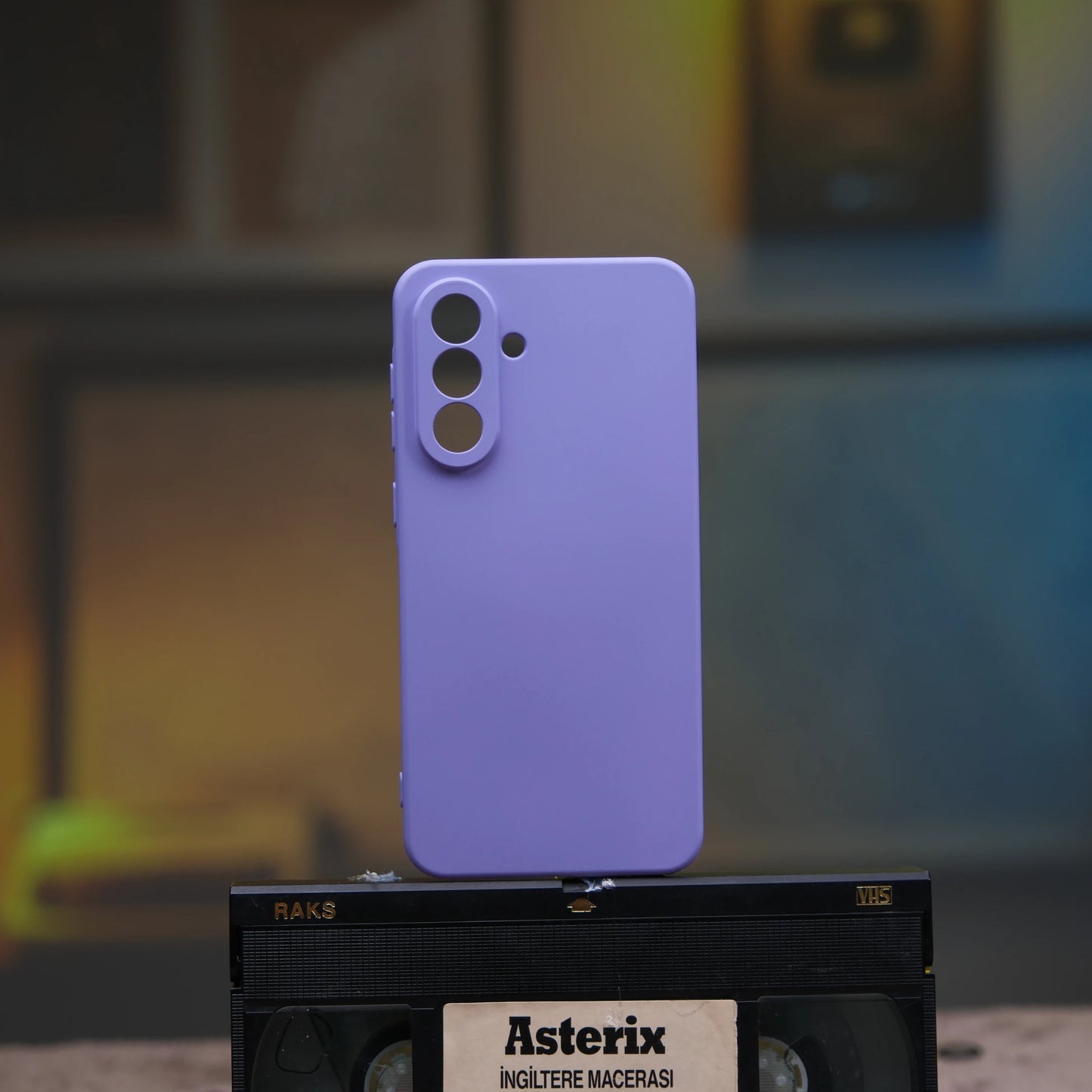 Samsung Galaxy S25 Plus için Renkli Silikon Kılıf