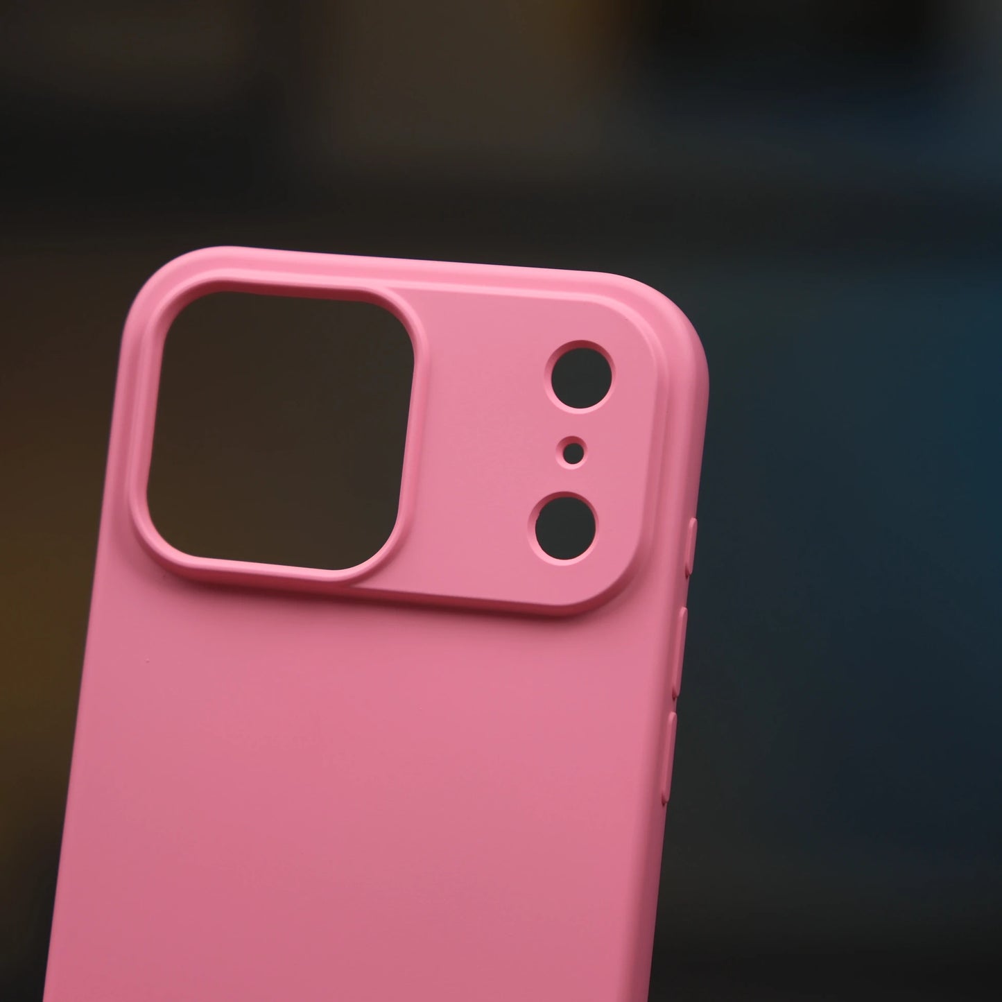 iPhone 17 Pro Max için Renkli Silikon Mara Lansman Kılıf