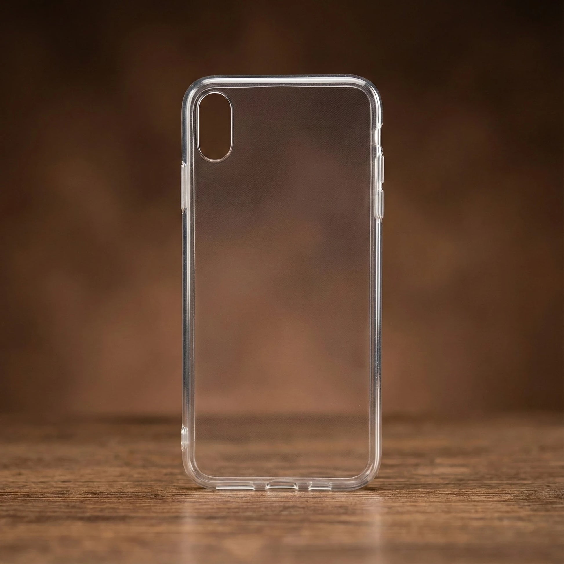 iPhone X için Şeffaf Kılıf