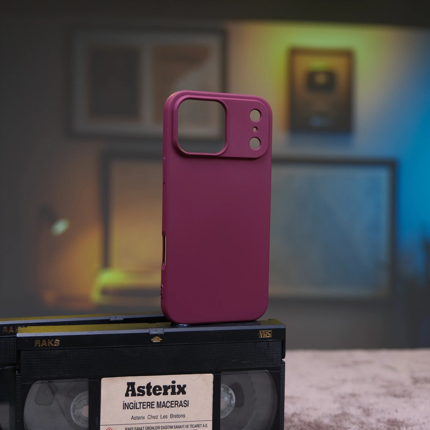 iPhone XS için Renkli Silikon Mara Lansman Kılıf