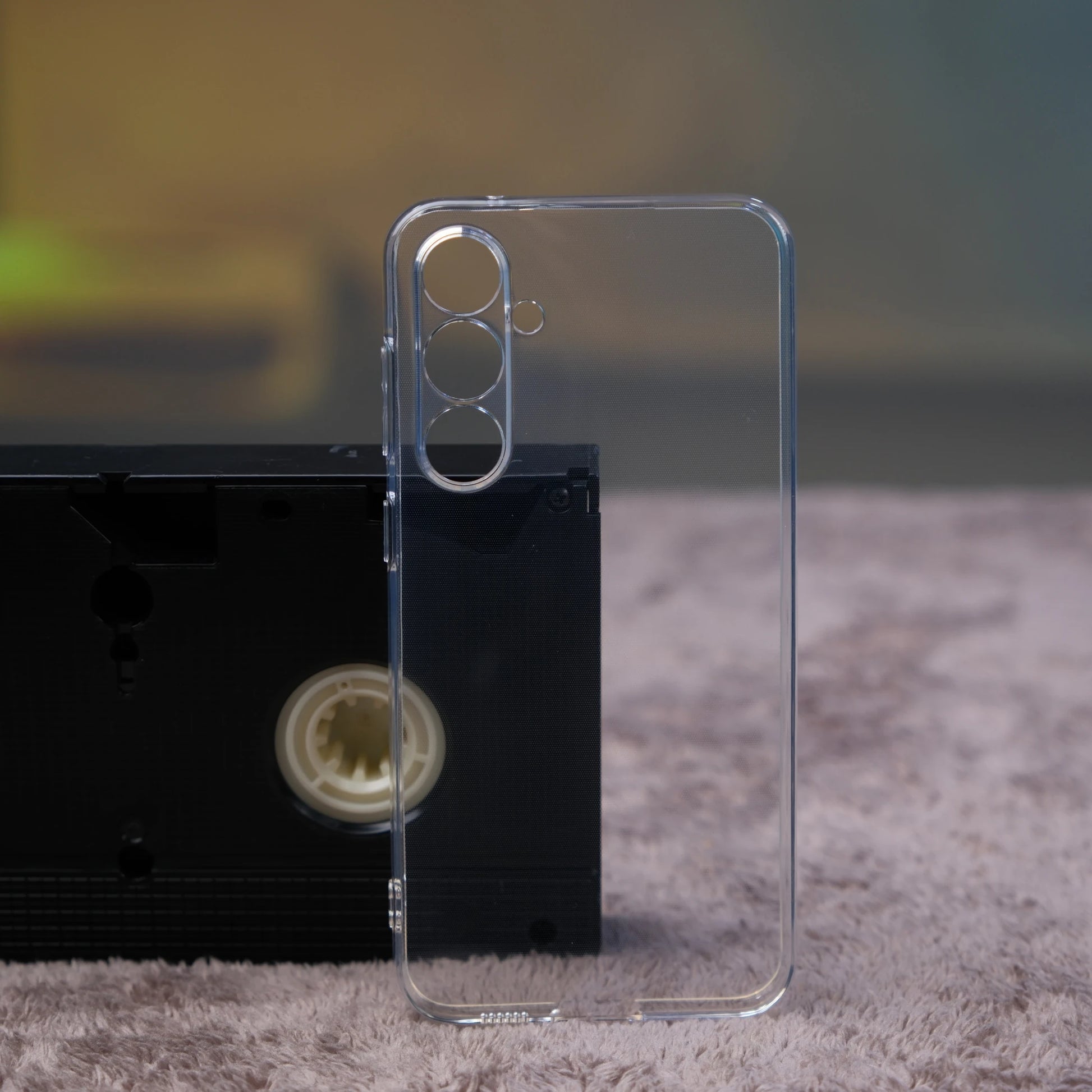 Samsung Galaxy S24 İçin Şeffaf Kılıf