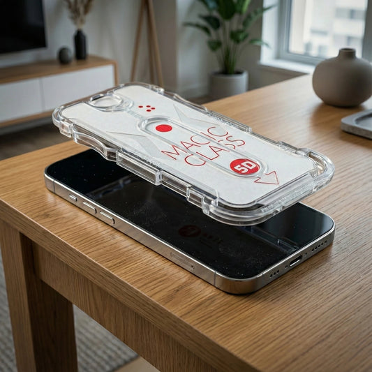 iPhone 11 için Ekran Koruyucu - Kolay Uygulama Aparatlı