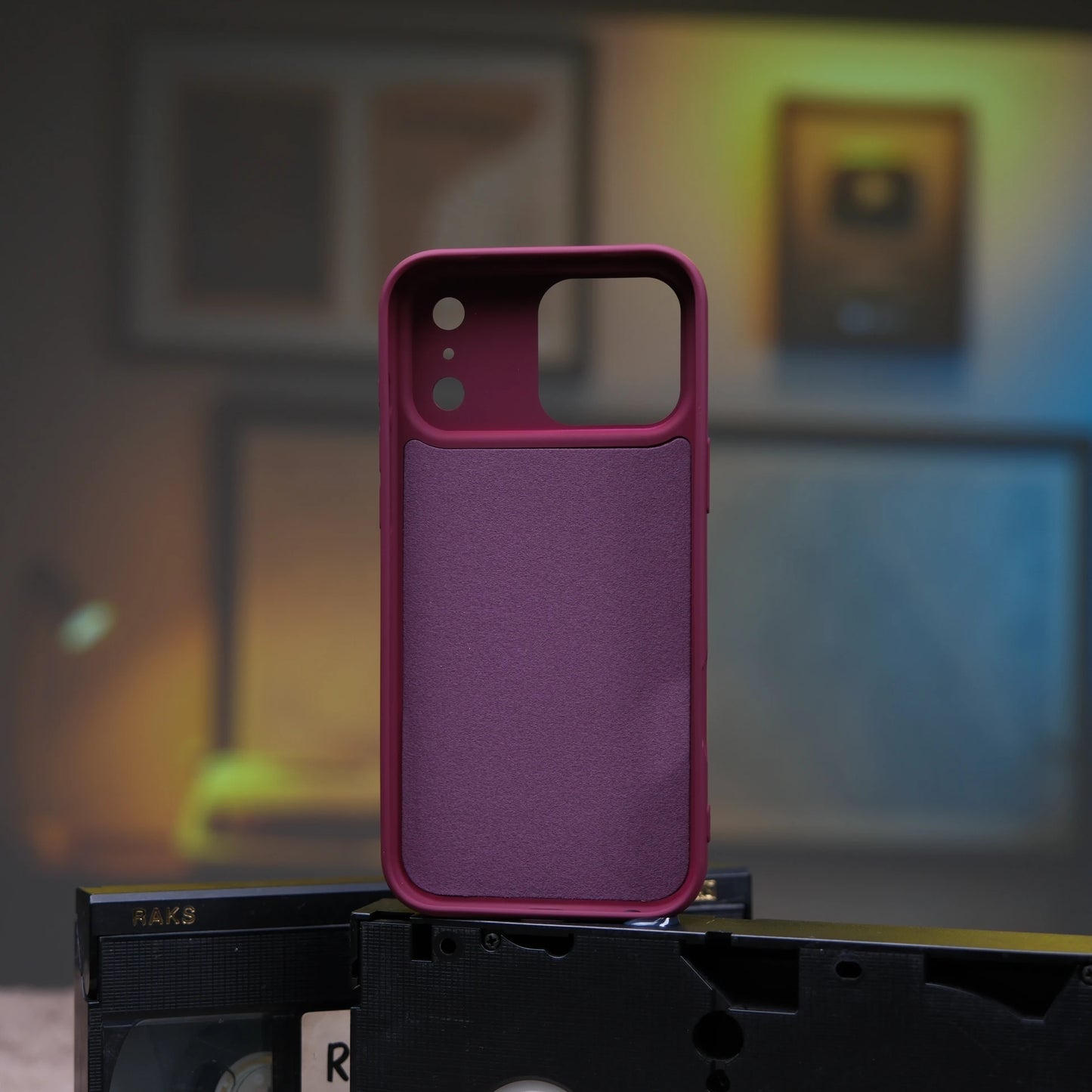 iPhone 12 Mini için Renkli Silikon Mara Lansman Kılıf