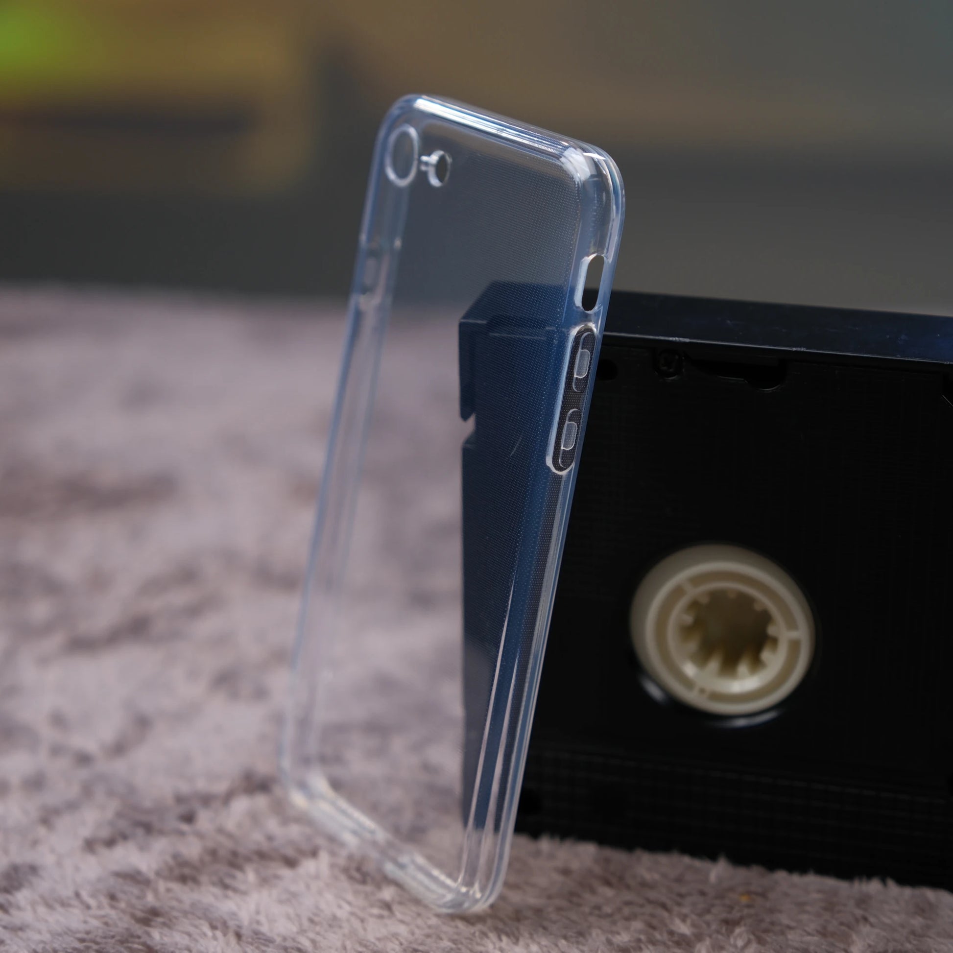 iPhone SE 2022 (3. Nesil) için Şeffaf Kılıf