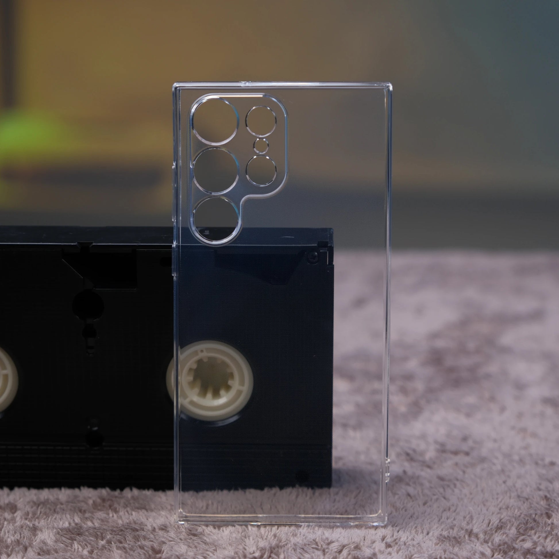 Samsung Galaxy S23 Ultra İçin Şeffaf Kılıf