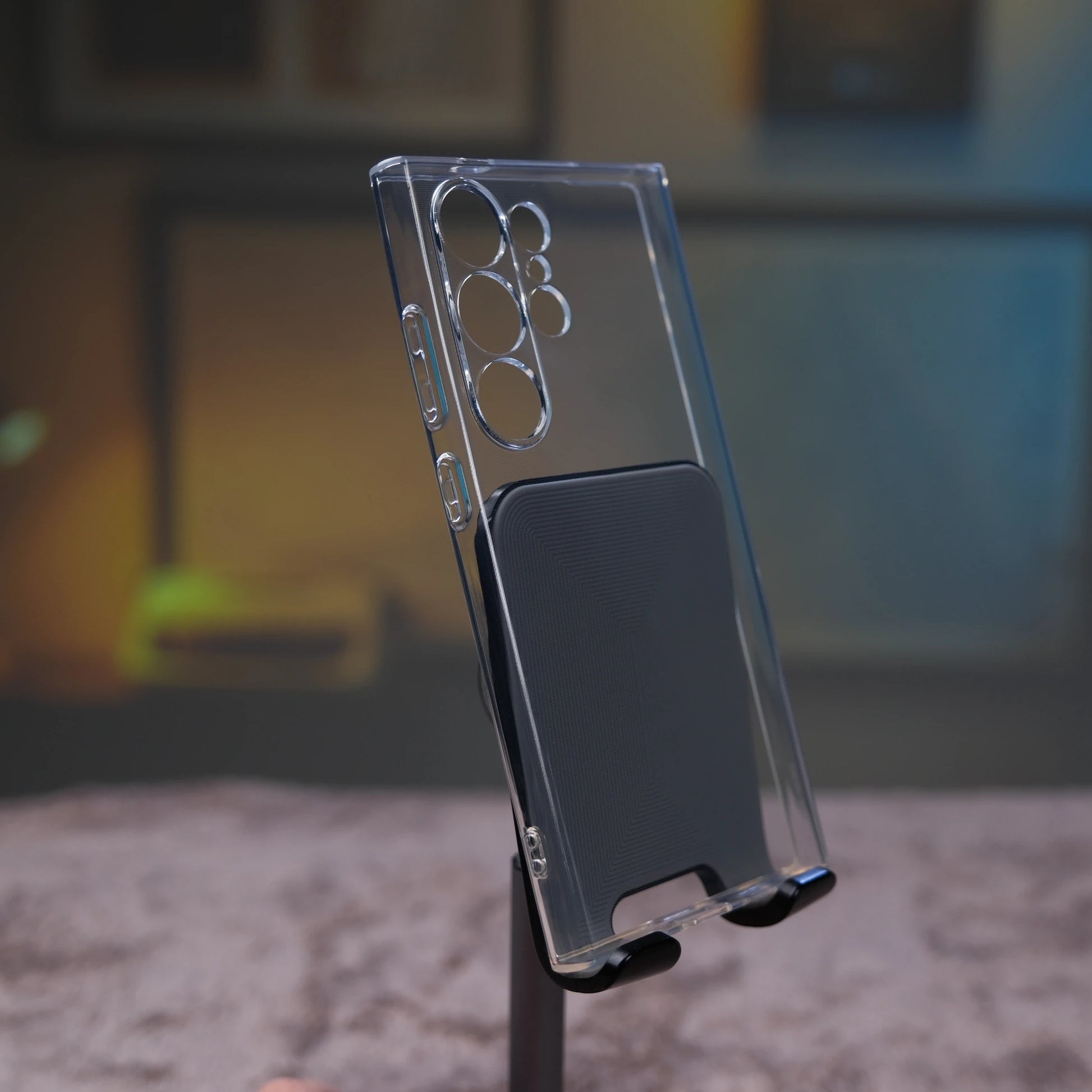 Samsung Galaxy S24 Ultra İçin Şeffaf Kılıf