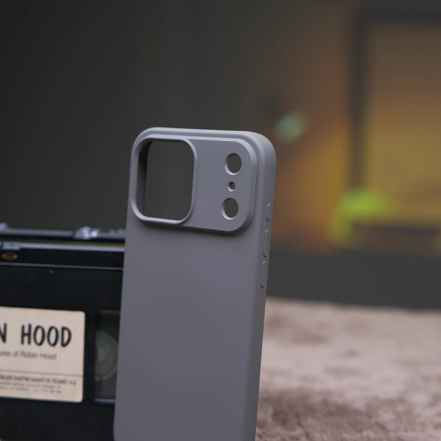 iPhone 16 Pro için Renkli Silikon Mara Lansman Kılıf